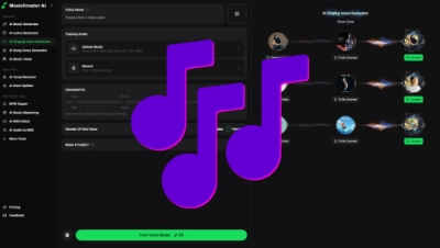 An AI-powered platform for generating music tracks and custom audio compositions. It allows users to create high-quality background music and unique scores tailored to any project or style instantly.