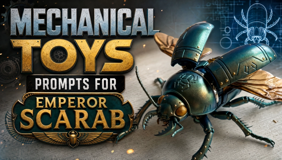 Mechanical Toys – Emperor Scarab Prompts Video